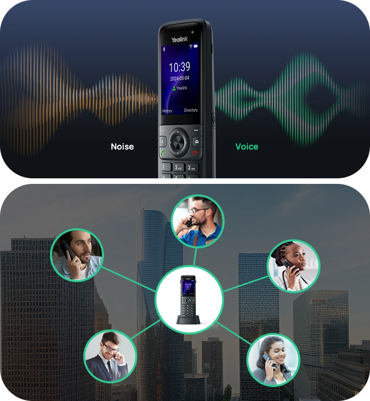 Yealink AX83H business WiFi handset
