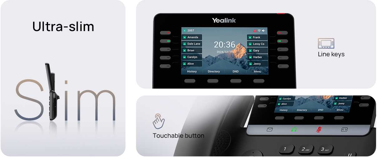 Yealink T74U desk phone